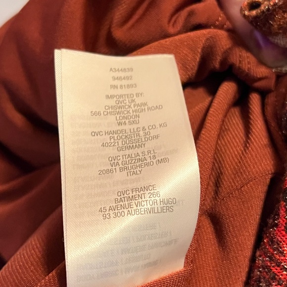 Beautiful Sparky two layer shirt size 2X by SUSAN GRAVER looks new - Picture 7 of 7